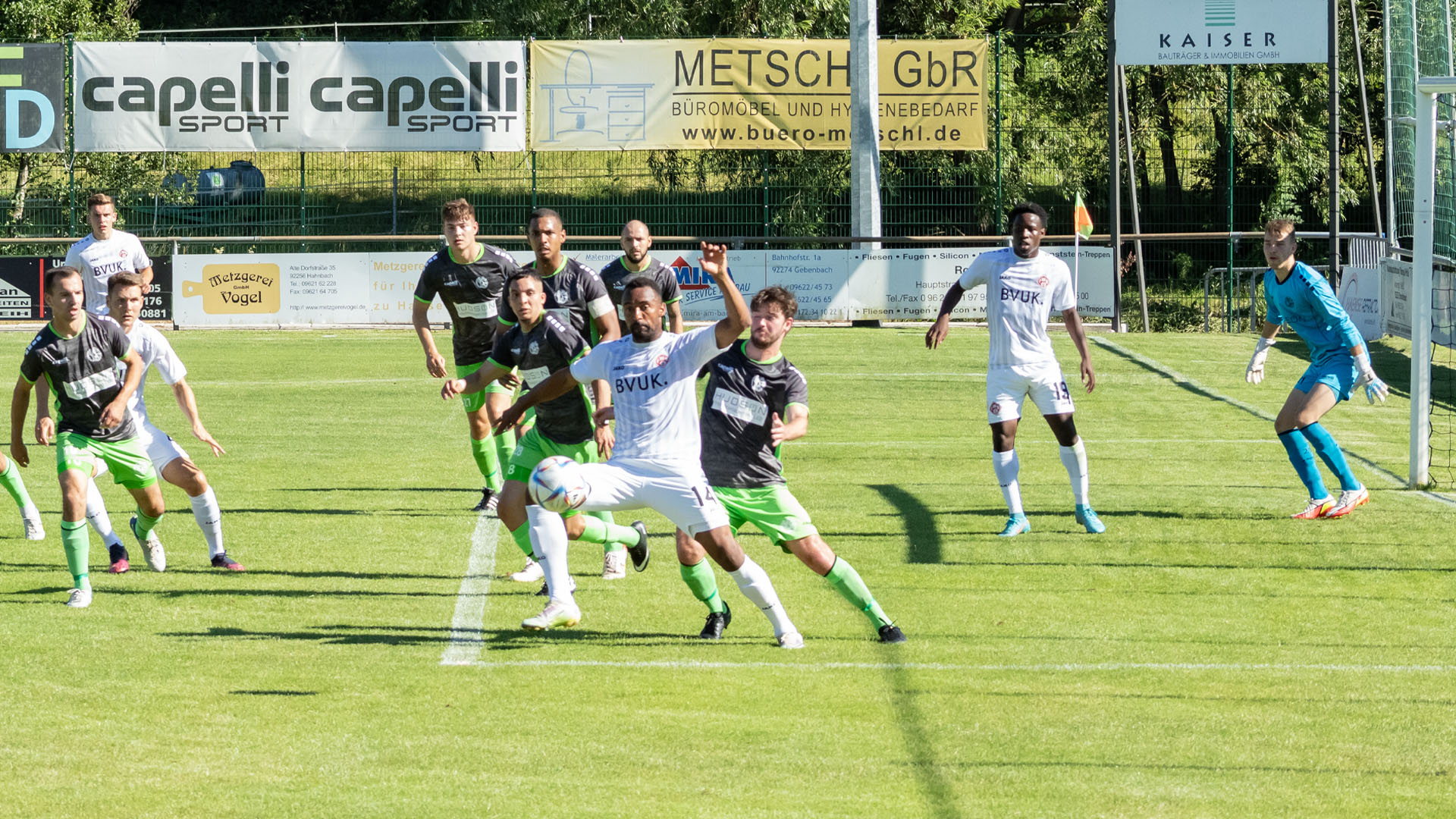 Bayernliga Nord match action Germany